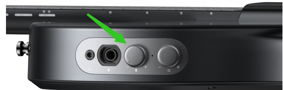 4.1 Using the Mic Volume Button.png
